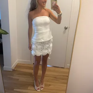 ELLIATT Selena Mini Dress in Ivory thumbnail 2