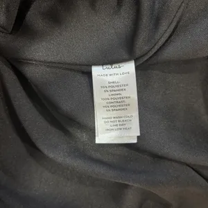 Lulus Dramatic Stunner Black Velvet Bow Strapless Maxi Dress Sz L Glam Galas $88 thumbnail 8