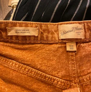 Universal Thread Rust Brown High Waisted Jean Shorts thumbnail 4