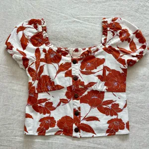 Monteau Floral Top thumbnail 2