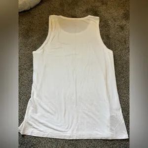 Skims White Tank Top thumbnail 3
