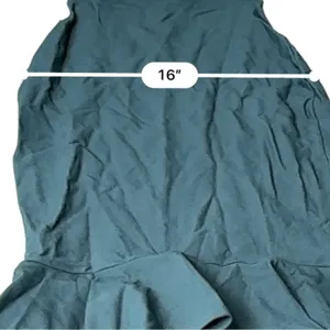 Lulus How Much I Care Dark Green Off-the-Shoulder Ruffle Hem Midi Dress Sz‎ S thumbnail 11