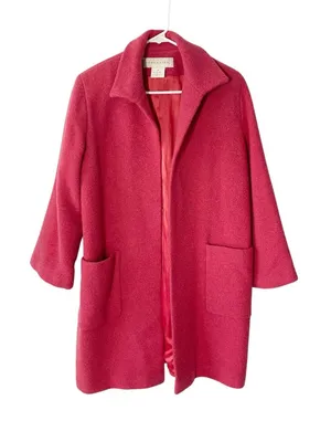 VINTAGE DONCASTER Longline Wool Coat thumbnail 1