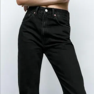 Zara High Waist Straight Leg Jeans thumbnail 2