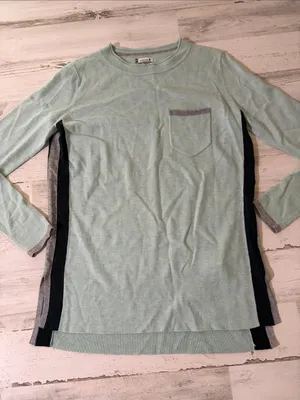 Smartwool Mint Green Shadow Pine Pocket Sweater merino wool thumbnail 1