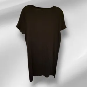 J Crew Black T-Shirt‎ Dress thumbnail 3