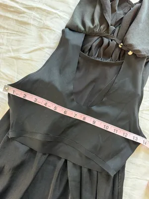 SheBird The Emma Satin Bra Dress Black 2 Small thumbnail 6