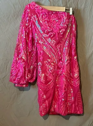 Pink dress thumbnail 1