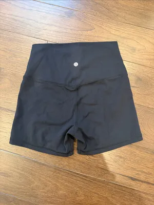 High-Waist Black Women’s Active Biker Shorts XS ? - C72-033 thumbnail 2