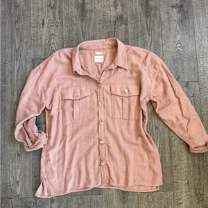 American Eagle Utility Shirt- Fawn thumbnail 2