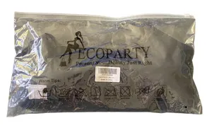 Ecoparty NWT--BLACK SPORTS BRA-SIZE 2X Quick drying, moisture wicking, 88% polyamide. 12% elastane, lightweight, anti wrinkle, anti roll up, anti shrinking, brand new in package Measurements: Bust: armpit to armpit 19-22 inches Length: shoulder seam to bottom 17 inches thumbnail 4