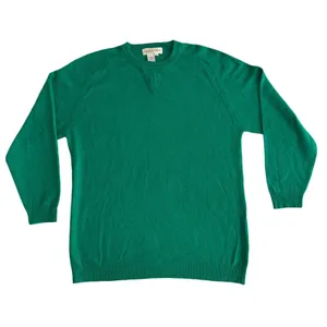 VTG 90s Y2K Outlander Studio Kelly Green Lambswool Angora Slouchy Sweater OVZS-M thumbnail 3
