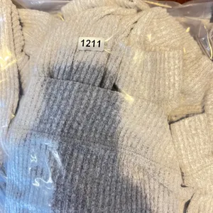 1211 | Altered State Ribbed Knit Cropped Raglan‎ Sleeve Sweater Oatmeal Small thumbnail 8