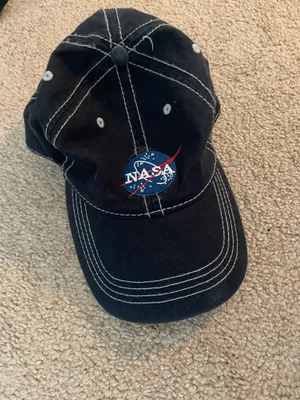 NASA Graphic Hat Black thumbnail 1