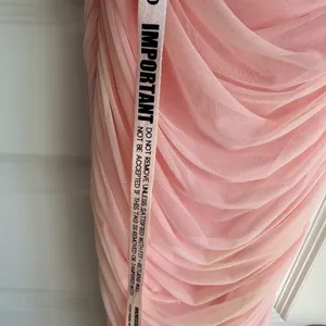 House‎ of CB Sofia Fairy Pink Mesh Maxi Dress Small NWT thumbnail 10