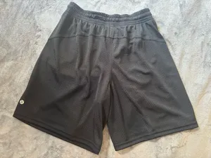 Lululemon Relaxed-Fit Mesh Training Short 8" Black Size 6 thumbnail 3