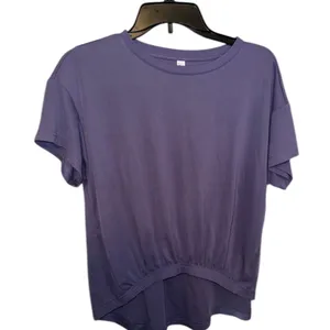 Stylus Hi-Low T-Shirt Size L Purple Short Sleeve thumbnail 2