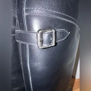 Frye Dorado riding boots made of black leather thumbnail 4