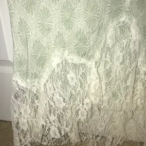Free people flowy tank top with lace details thumbnail 4