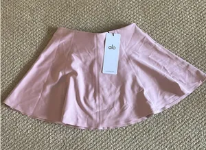Alo Yoga Ballet Pink Tennis Skirt Airlift Down The Line thumbnail 1