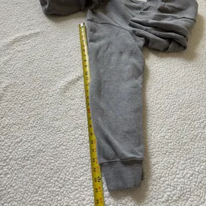 U.S. POLO ASSN Vintage Style Heather Gray Zip Up Hoodie Skate Indie grunge Large thumbnail 9