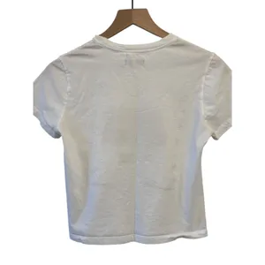 Opening Ceremony Logo Cropped white T-shirt XS Authentic thumbnail 5