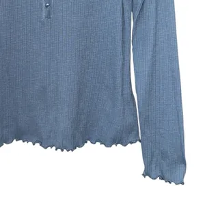 Old Navy ribbed Henley sz M thumbnail 3