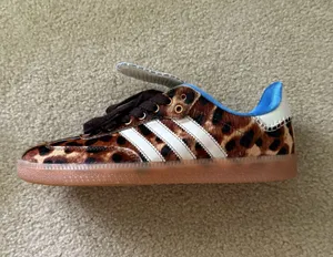 Wales Adidas Bonner Leopard Samba Pony Hair thumbnail 3