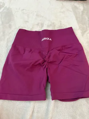 Aurola gym shorts Purple thumbnail 2