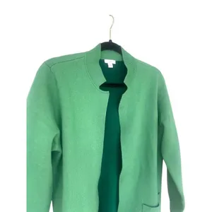J Jill Cardigan Long Green Jade Front Pockets Jacket Blazer Size Small Career‎ thumbnail 2