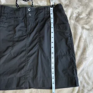 REI Mini‎ Skirt Womens Size 2 Lightweight Embroidered Gray Pockets thumbnail 11