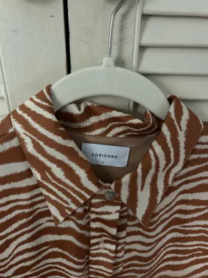 Adrienne Zebra Print Dress thumbnail 3