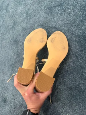 Gold Heels Size EU 38 thumbnail 6