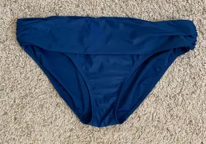 Women’s Merona Blue Swim Bottoms size XL thumbnail 1