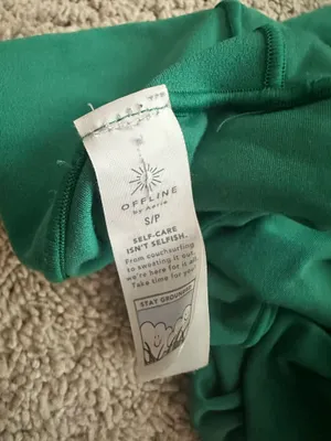 Crossover Leggings OFFLINE by Aerie Flare High-Waisted thumbnail 2