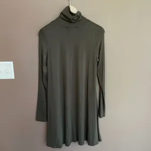 NWT Lulus Sway Girl Sway Olive Green Swing‎ Dress M thumbnail 6