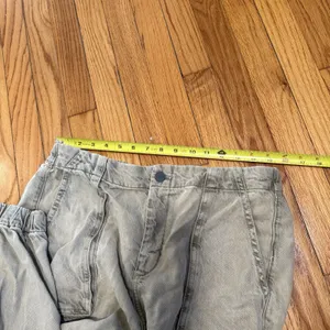 ALLSAINTS‎ Frieda Denim Trouser Cargo Pants in Green Size 12 thumbnail 8