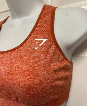 Gymshark Terracotta Racerback Sports Bra thumbnail 5