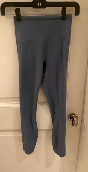 lululemon athletica Dusty Blue High-Waist Leggings thumbnail 1