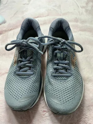 Brooks Women's Light Blue Gray Running Shoes b101 thumbnail 5