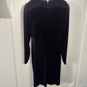 CALVIN KLEIN Women’s Burgundy Dress Size Medium EUC thumbnail 6