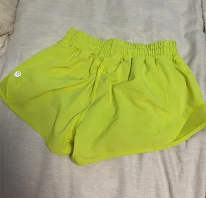 neon lululemon shorts size 2  2.5  thumbnail 1