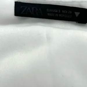 ZARA White Dress Mini thumbnail 3