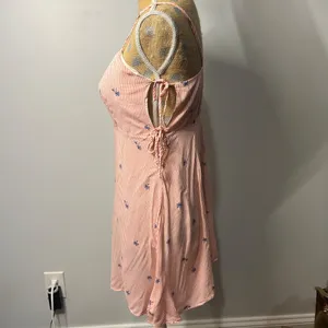 Free People Palm Tress Print Sleeveless Mini Dress Sz M thumbnail 2