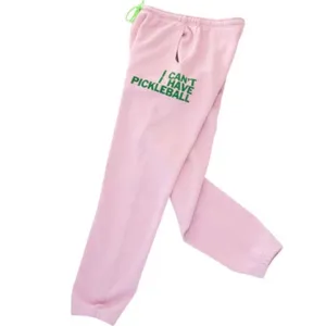 NWT The Rally Club Unisex Royal Pickleball Pink Sweatpants thumbnail 2
