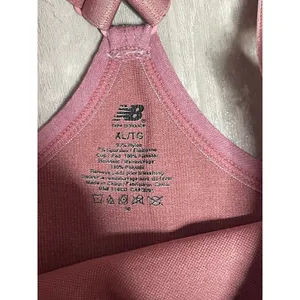 New Balance Impact Moyen Sports Bra Pink Size XL‎ thumbnail 2