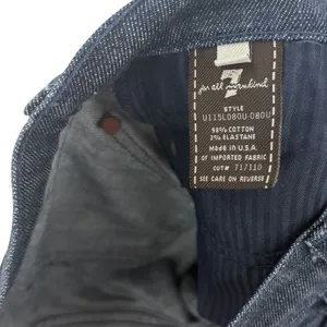 7 For All Mankind‎ Dojo Bootcut Flare Jeans Patent Lattice Pockets 26 Dark Wash thumbnail 12