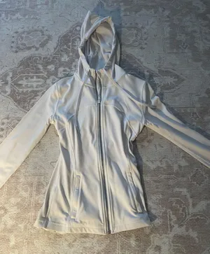 White Hooded Lululemon Define Jacket size 4 thumbnail 1