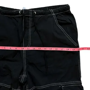 Garage Cargo Pant Black XS Contrast Stitching Skater Gorpcore Streetwear Utility thumbnail 7