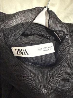 ZARA Top Black thumbnail 2